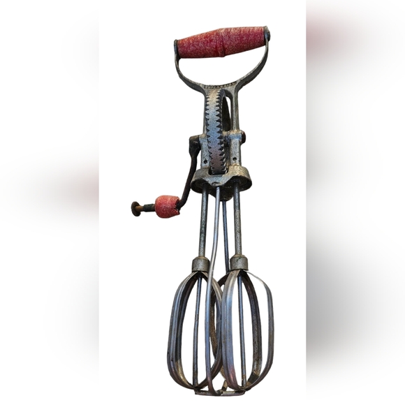 Vintage Superwhirl Stainless Hand Beater Turner Torrington, Conn. USA It Works! - Picture 6 of 9